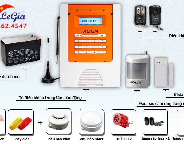 LOA BÁO ĐỘNG 12V 110Db AOLIN